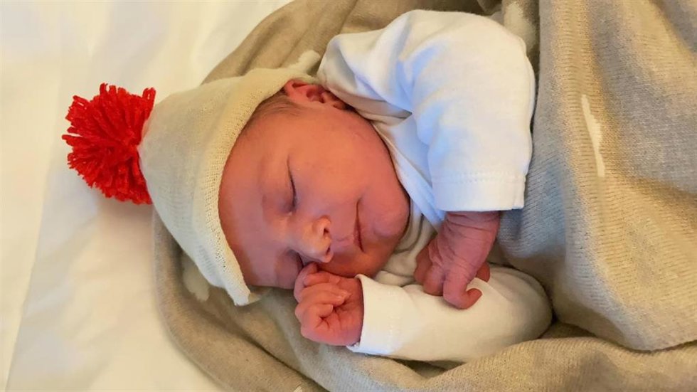 Aitana, primer bebé en Galicia de 2023
