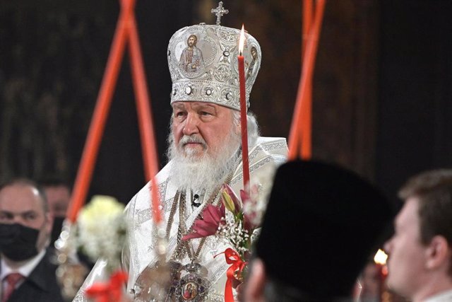 Archivo - El patriarca de Moscú y de toda Rusia, Kirill