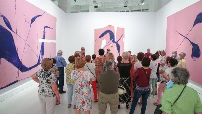 Visitantes en el CAC Málaga