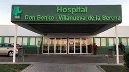 Entrada del Hospital Don Benito-Villanueva.
