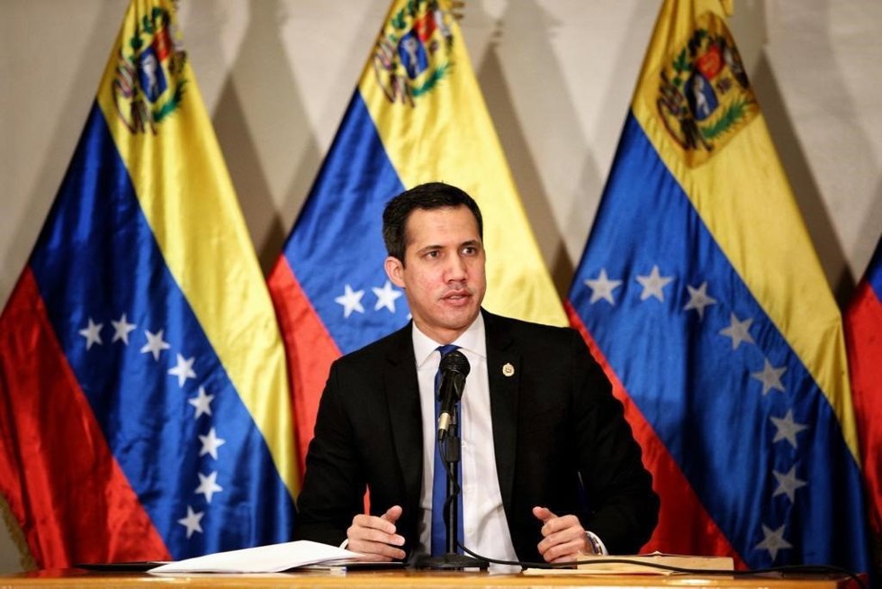 Archivo - Juan Guaidó, dirigente opositor de Venezuela