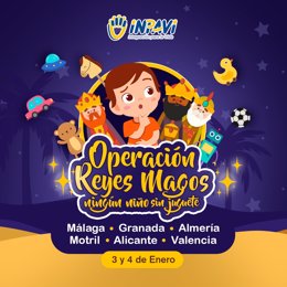 Cartel Inpavi campaña 'Operación Reyes Magos: Ningún niño sin juguete'