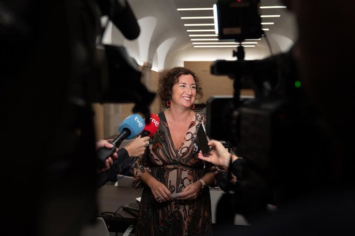 Archivo - Arxivo - La portaveu del PSC en el Parlament de Catalunya, Alicia Romero, en una foto d'arxiu.