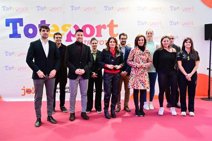 La consellera de Presidencia, Laura Vilagr, en la presentación del espacio lúdico Totesport en el Inefc de Barcelona.