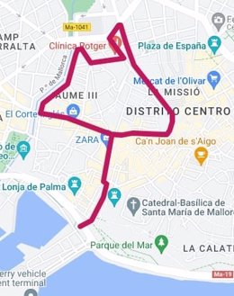 La Cabalgata de Reyes provocará cortes de tráfico en Palma desde las 13.00 horas del jueves.