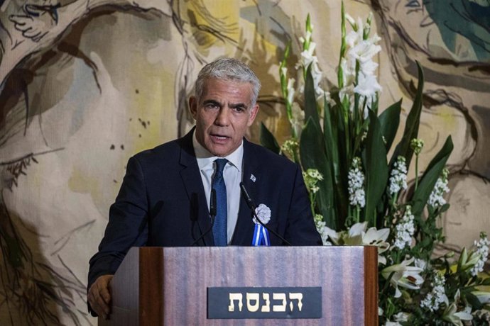 Archivo - El ex primer ministro de Israel Yair Lapid