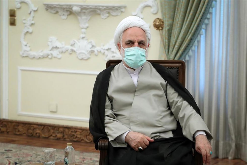 El presidente del Tribunal Supremo de Irán, Gholam Hosein Mohseni Ejei