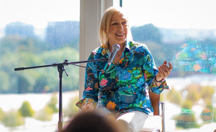 Archivo - La extenista estadounidense Martina Navratilova en un acto de la WTA.