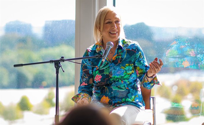 Archivo - Martina Navratilova attends the WTA Charities luncheon at the 2022 WTA Finals Fort Worth tennis tournament