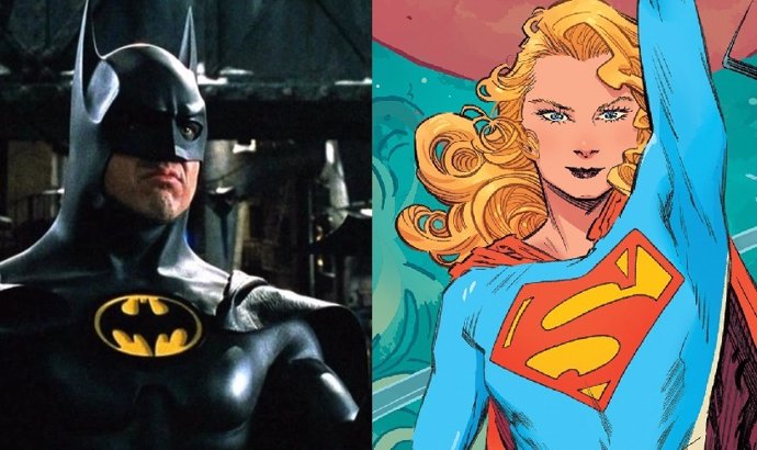 Filtrada nueva imagen de The Flash con el Batman de Michael Keaton y Supergirl