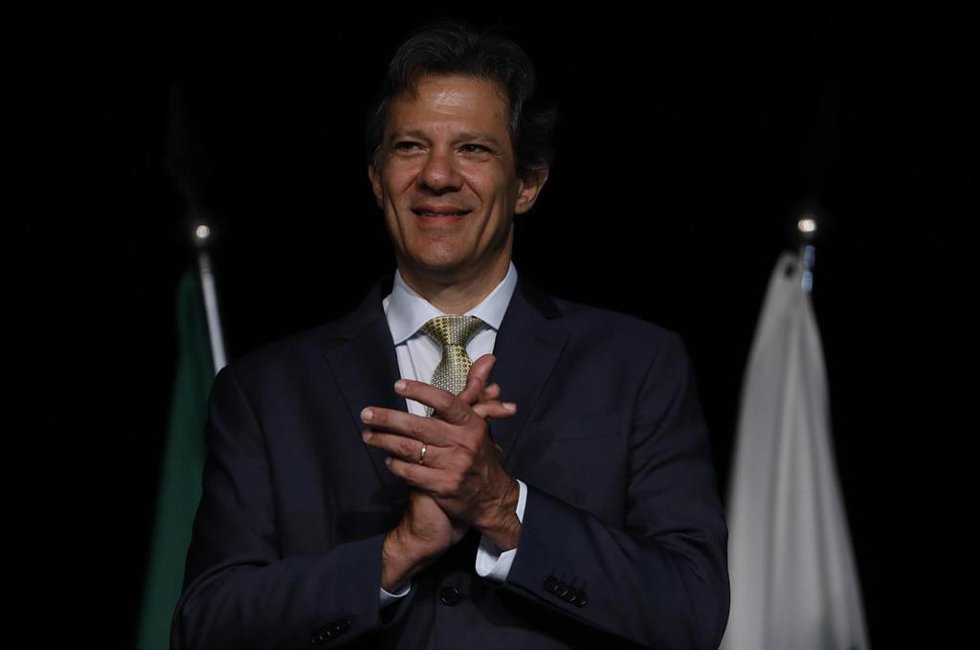 El ministro de Hacienda de Brasil, Fernando Haddad