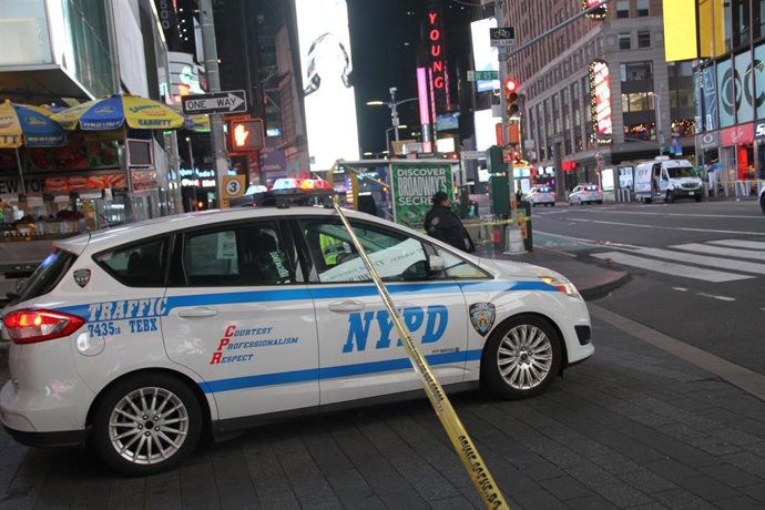 Archivo - Un coche de Policía en Nueva York (Archivo)