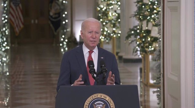 Discurso de Navidad del presidente de Estados Unidos, Joe Biden