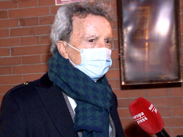 José Ortega Cano a su llegada a Madrid