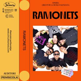 El circuit Sonora arriba a Peníscola el dissabte amb el concert familiar de Ramonets