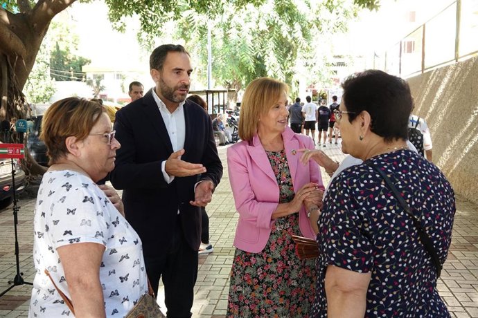 El secretario general del PSOE de Málaga, Daniel Pérez, en una imagen de archivo.