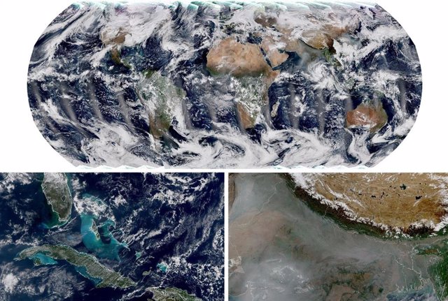 Primera imagen global del instrumento VIIRS en el satélite NOAA-21