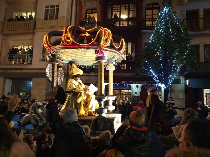 Archivo - Cabalgata de Reyes Magos del año 2022.