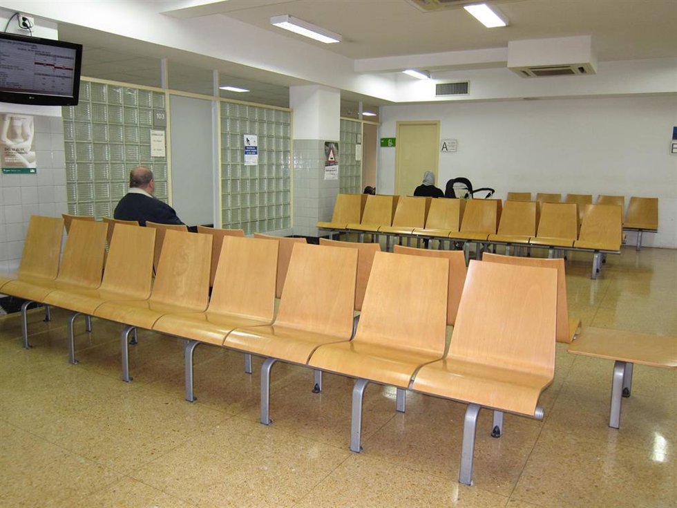 Archivo - Sala d'espera al CAP Manso de Barcelona
