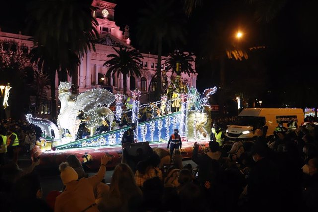 Archivo - Cabalgata de Reyes Magos de Málaga de 2022