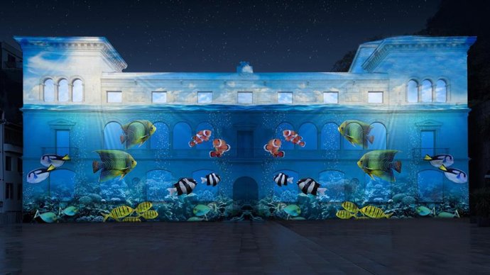 Videomapping en San Telmo.