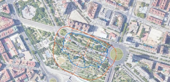 Nueva ubicación para los disparos de los castillos de Fallas: del antiguo cauce en la zona de la Alameda a detrás del Palau de Les Arts