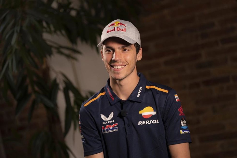 El campeón de MotoGP Joan Mir (Repsol Honda)