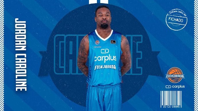 El ala-pívot estadounidense Jordan Caroline, nuevo jugador del Carplus Fuelabrada