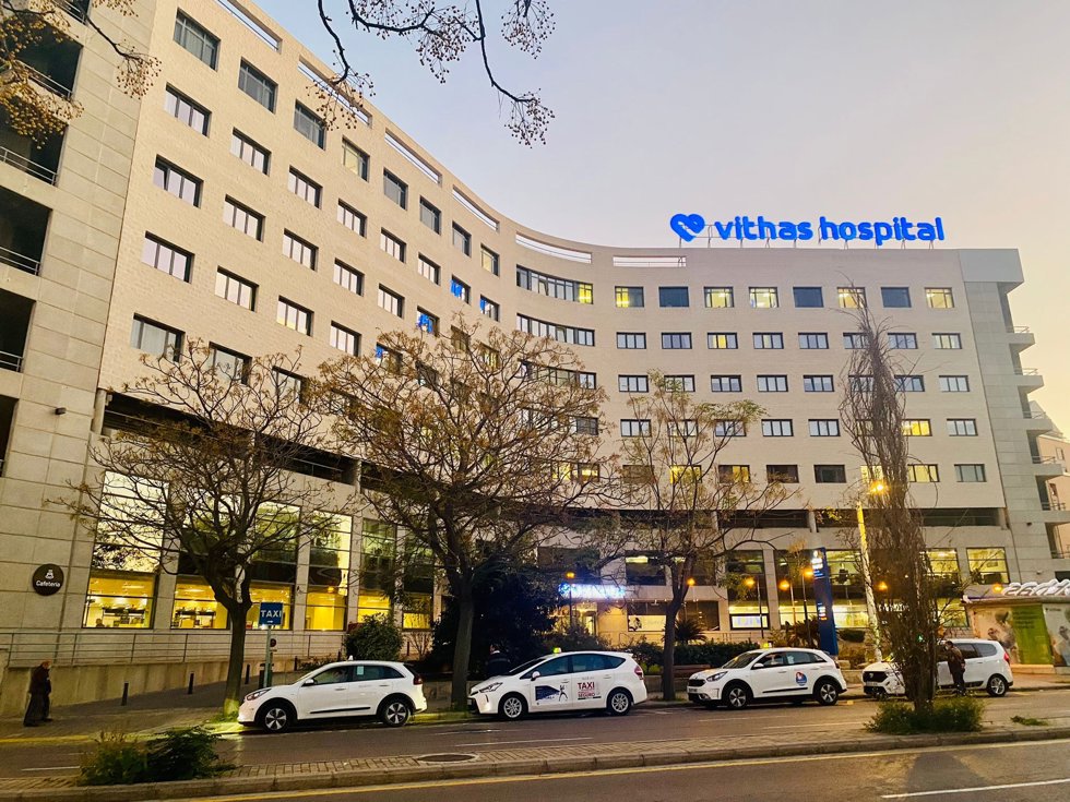 Fachada del Hospital