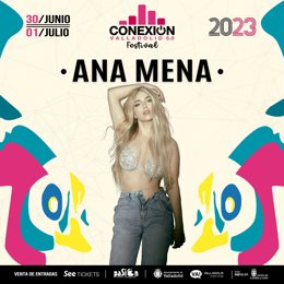 Ana Mena, nueva confirmación del Conexión Valladolid 5.0
