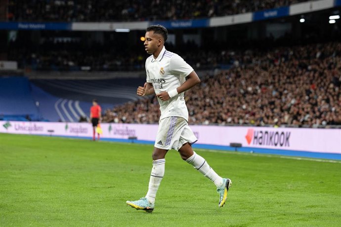 Archivo - Rodrygo Goes, autor del gol del Real Madrid que dio la clasificación para los octavos de final de la Copa del Rey 2022-23.