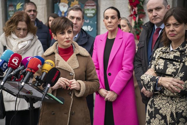 La ministra de Política Territorial y Portavoz del Gobierno, Isabel Rodríguez, en Ciudad Real