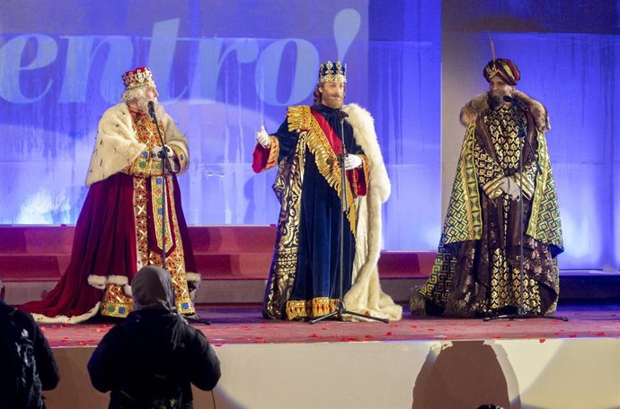 Archivo - Los tres Reyes Magos 