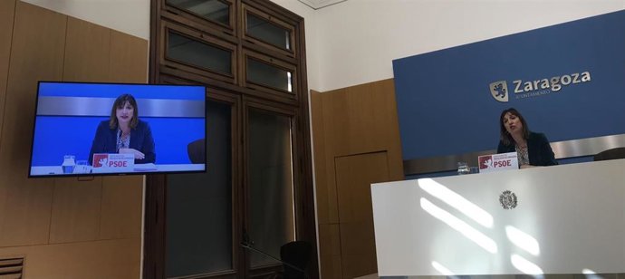 Archivo - La portavoz del grupo municipal del PSOE, Lola Ranera