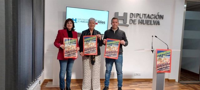 Presentación en la Diputación de Huelva de la Cabalgata de Reyes de Higuera de la Sierra.