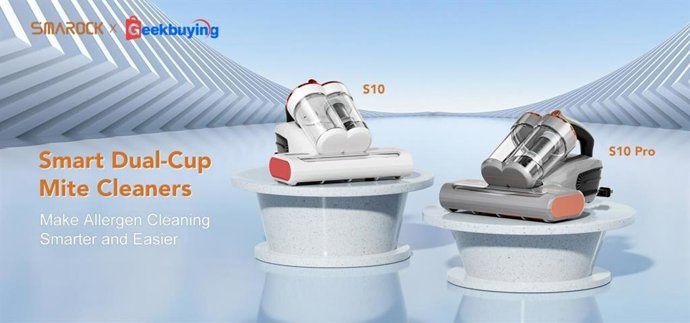 Smarock Launches 2 Dual-Cup Mite Cleaners, S10 & S10 Pro