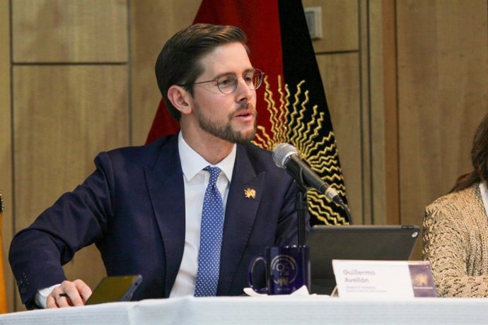 El gerente general del Banco Central del Ecuador, Guillermo Avellán