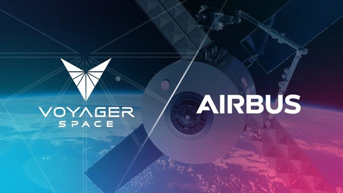 Voyager x Airbus logo