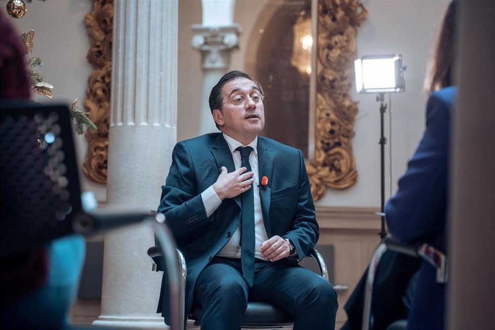 El ministro de Asuntos Exteriores, Unión Europea y Cooperación, José Manuel Albares
