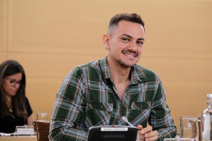 Archivo - El consejero delegado de Participación Ciudadana y Diversidad, Nauzet Gugliotta