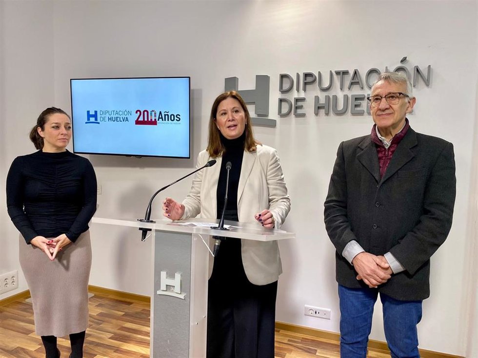 Presentación de la Cabalgata de Reyes Magos de Matalascañas en la Diputación de Huelva.