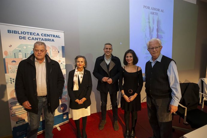 El vicepresidente Pablo Zuloaga en la presentación del libro 'Por amor al arte'