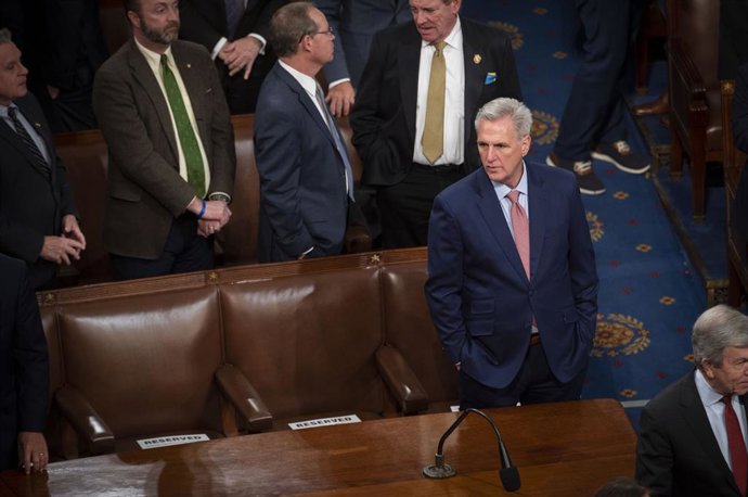 El líder republic Kevin McCarthy.