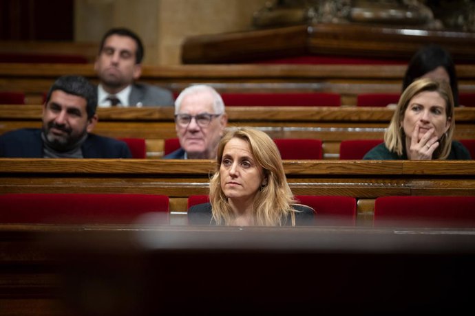 La consellera d'Economia i Hisenda, Natlia Mas