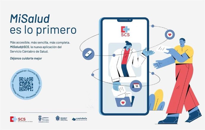 Nueva App del Servicio Cántabro de Salud 'MiSalud@SCS'