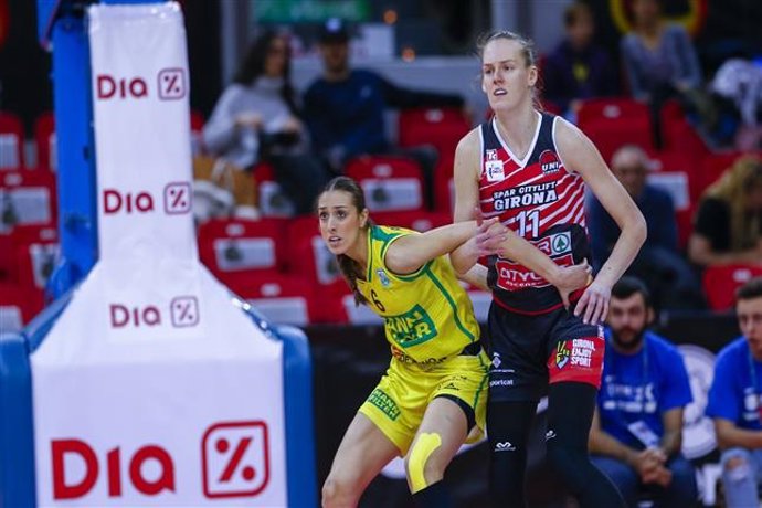 Archivo - Spar Girona en la Copa de la Reina de baloncesto.