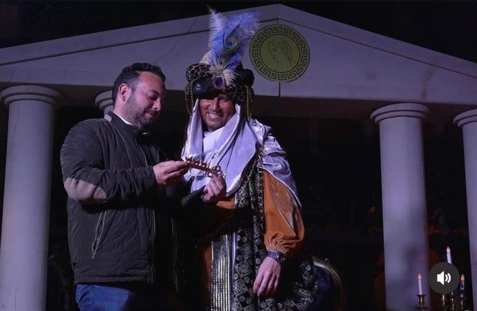 El Cartero Real recoge las llaves de La Algaba