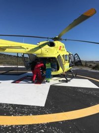 Herido grave un conductor al salirse de la M-510 y chocar contra un árbol