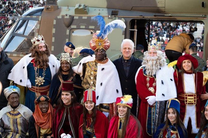 Los Reyes Magos ya están en Logroño