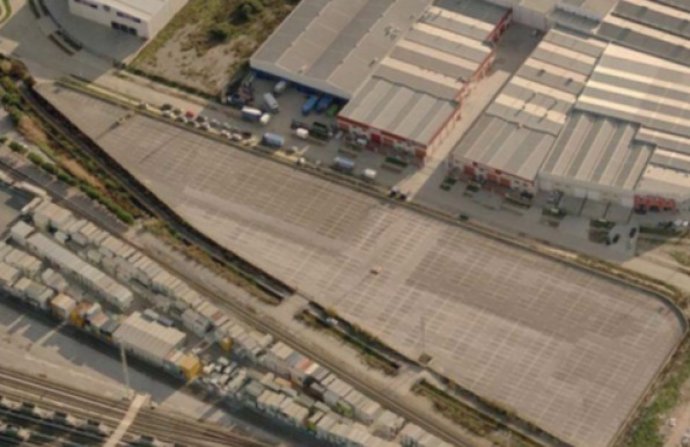 Adif arrienda un espacio en la terminal de transporte de mercancías de Málaga-Los Prados